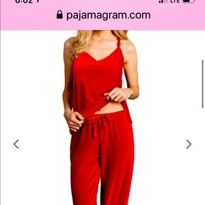 COPY - Pajamagram Velour Cami pjs
